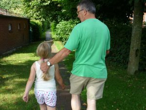 Dorfführung mit den Kindergartaen Schulkindern