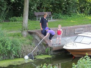 Mehr im Wasser als im Tor