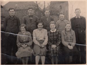 Schulklasse Entlasschüler Ostern 1952
