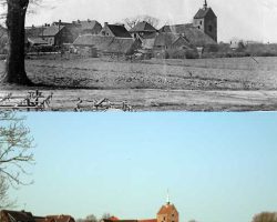 Dorfansicht aus Richtung Manslagt Dorfansicht aus Richtung Manslagt